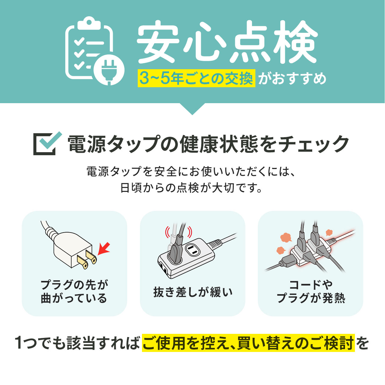 楽天市場】【楽天1位受賞】電源タップ 3m 7個口 雷サージ 一括集中
