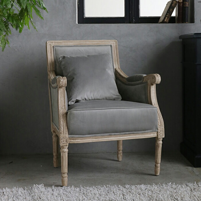 【送料込み】サラグレース風 一人掛けソファ ラウンジチェア アンティーク調 楽天市場】 Furniture /（家具） > チェア＆ソファ > ソファ(シングル