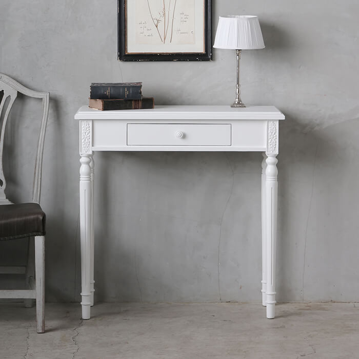 サラグレース　フレンチシャビーシックデスク　アンティークスタイル　コンソール サラグレース フレンチシャビーシックデスク アンティークスタイル