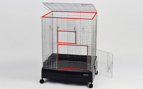 楽天市場】『 イージーホーム60ハイメッシュ BK(ブラック) 』 三晃商会