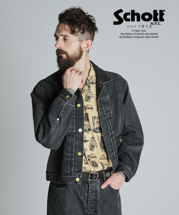 楽天市場】schott denim riders jacketの通販