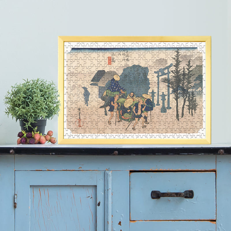 楽天市場】ジグソーパズル 東海道五十三次の通販