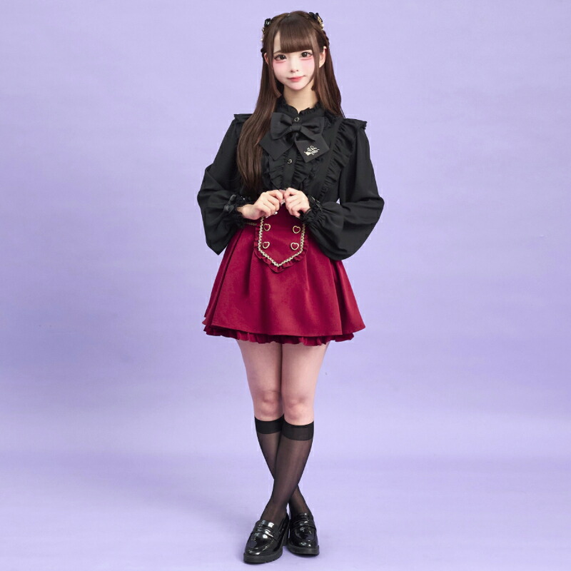 楽天市場】☆ダブルハートボタンゴールドピコレーススカパン1/5 18:00