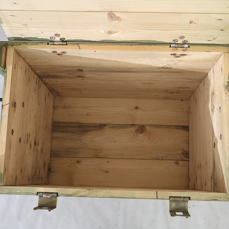 楽天市場】ドイツ軍 DM35 ウッドボックス オリーブ 65×40×60cm USED