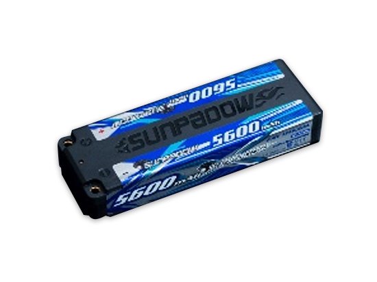 楽天市場】SUNPADOW 7.4V / 5600mAh / 120C Blueリポバッテリー