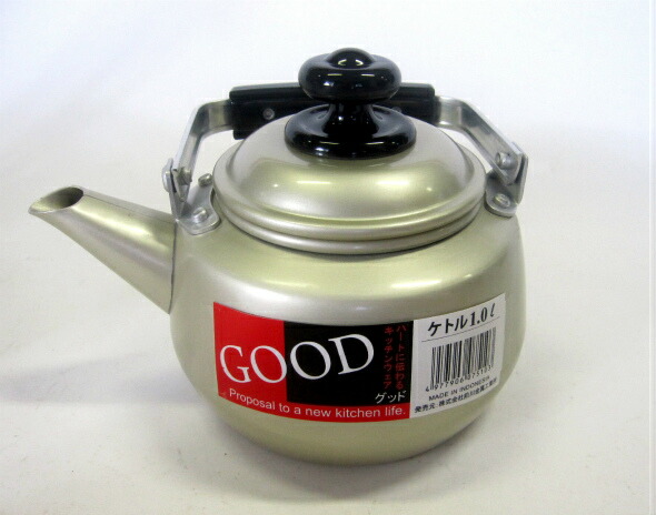 楽天市場】昔懐かしの グッドケトル 1.5L 前川金属 宝こづち印