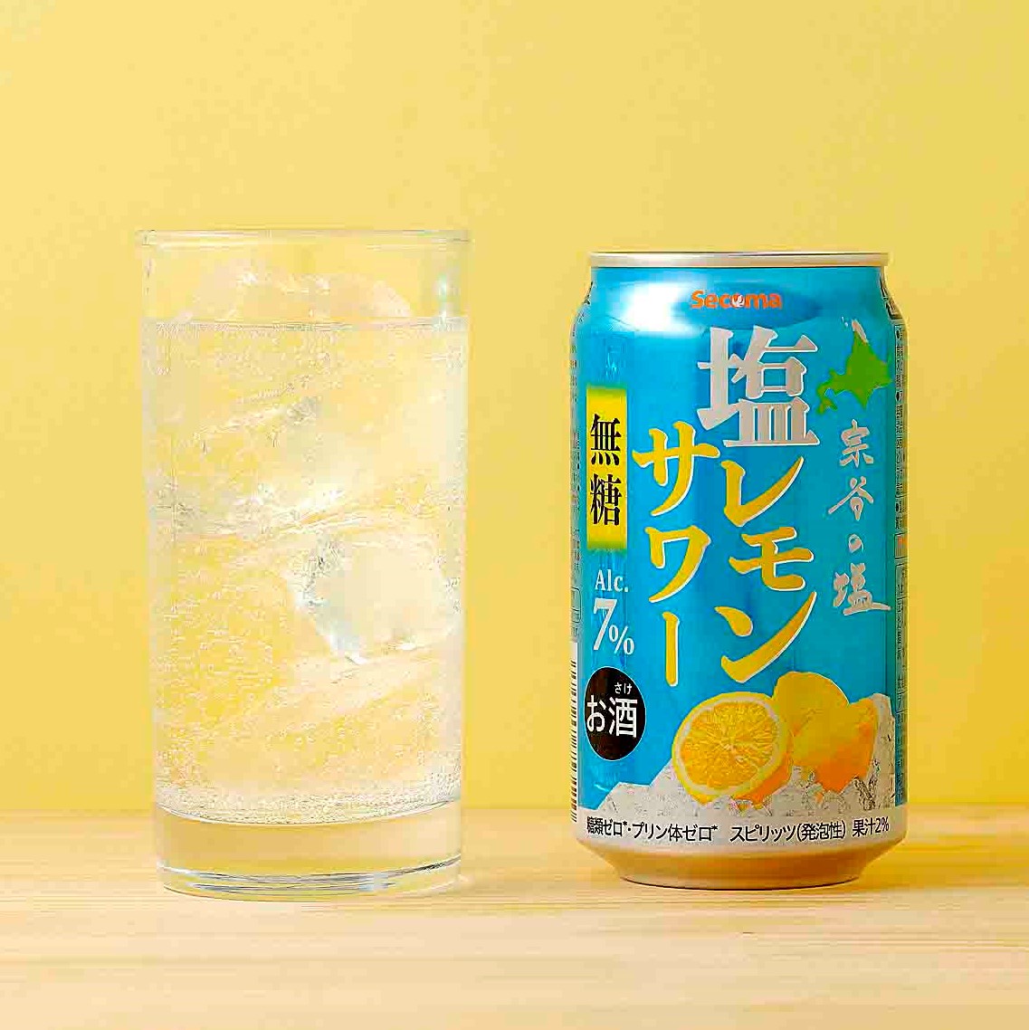 楽天市場】セイコーマート Secoma 無糖 塩レモンサワー 350ml 24本入