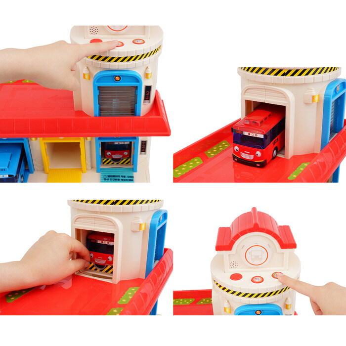 楽天市場】【エレベーターガレージセット】正規品 ちびっこバス タヨ