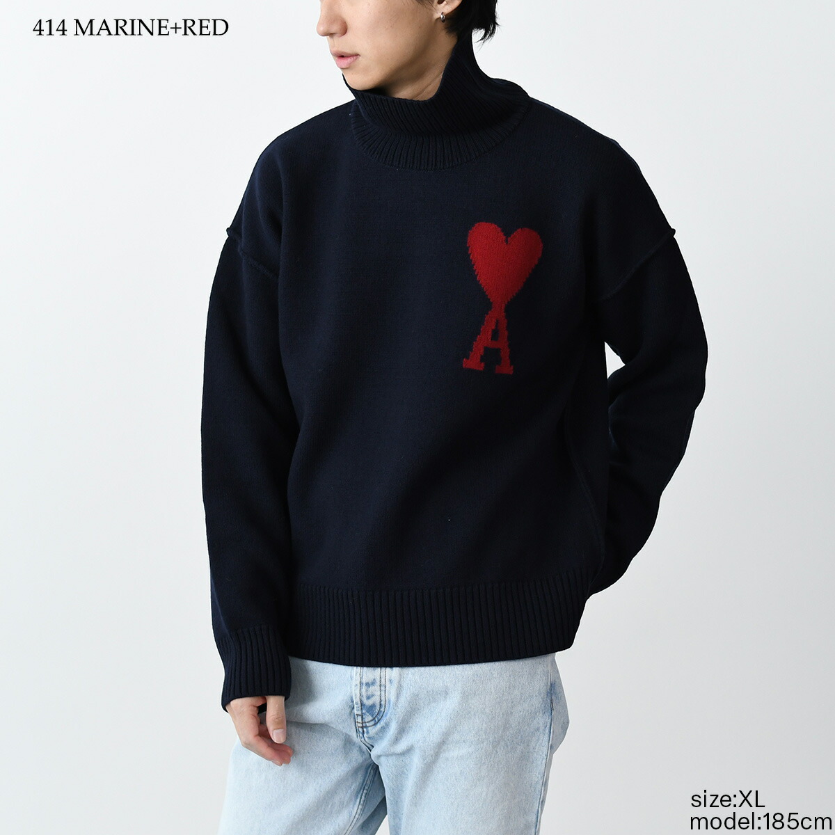 楽天市場】AMI ALEXANDRE MATTIUSSI アミパリス ニット トップス