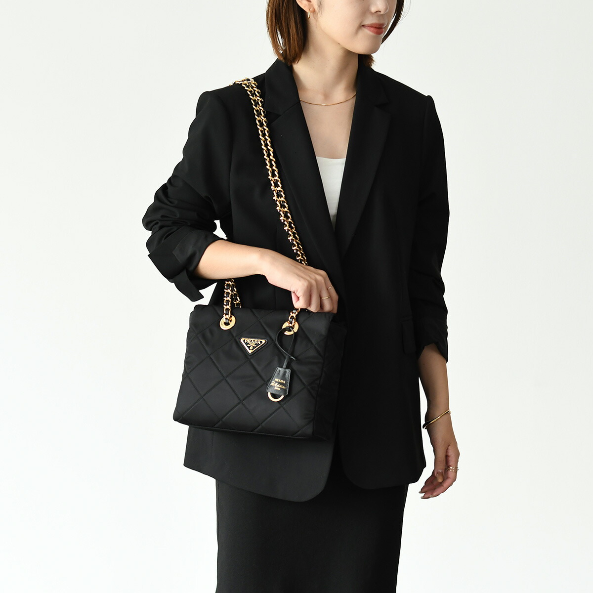 楽天市場】PRADA プラダ バッグ トートバッグ ショルダーバッグ リ