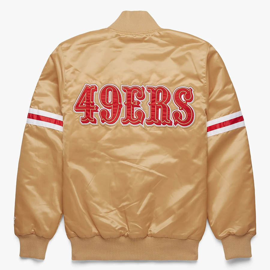楽天市場】NFL 49ers スタジャン スターター x オマージュ バーシティ