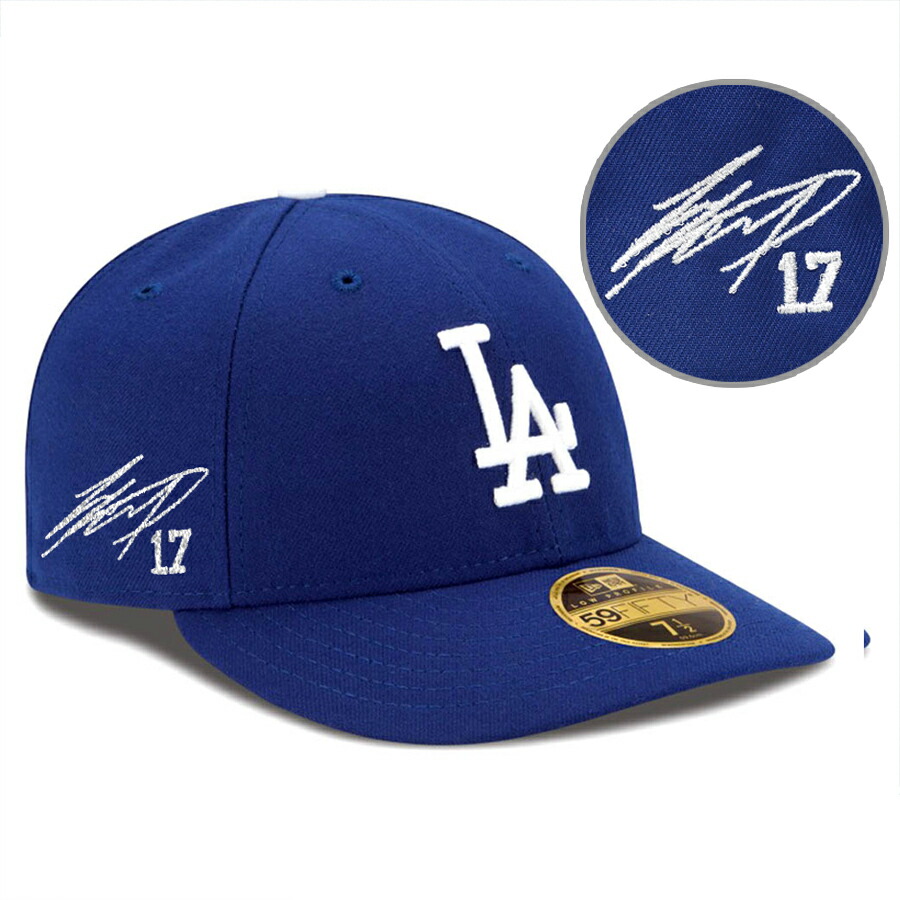 楽天市場】MLB 大谷翔平 ドジャース キャップ シルバーサイン サイン