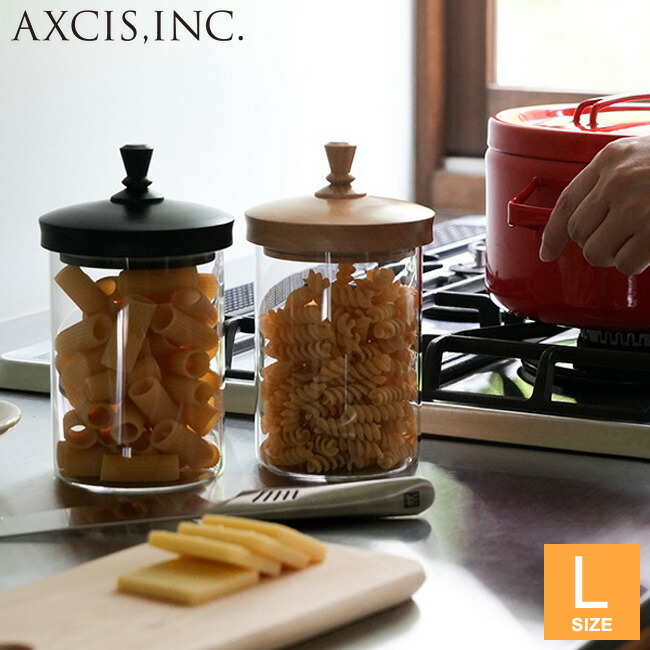 楽天市場】キャニスター ティム 【ガラスジャーL】 保存容器 600ml