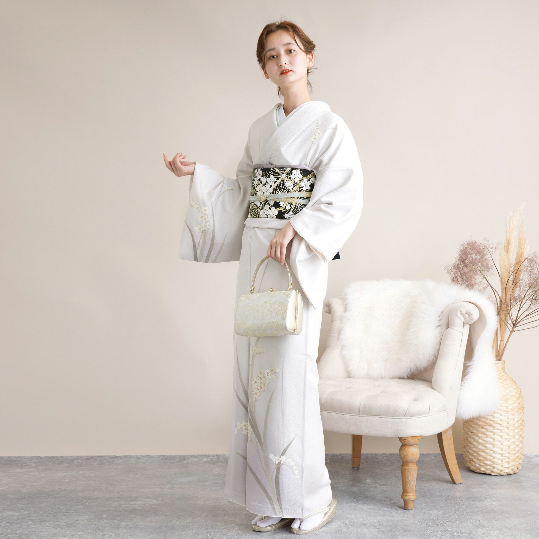 楽天市場】【レンタル】※予約可：3月下旬〜【訪問着20点セット 正絹 絵