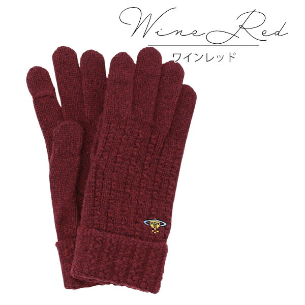 楽天市場】ヴィヴィアンウエストウッド レディース 手袋 ORB刺繍ワン