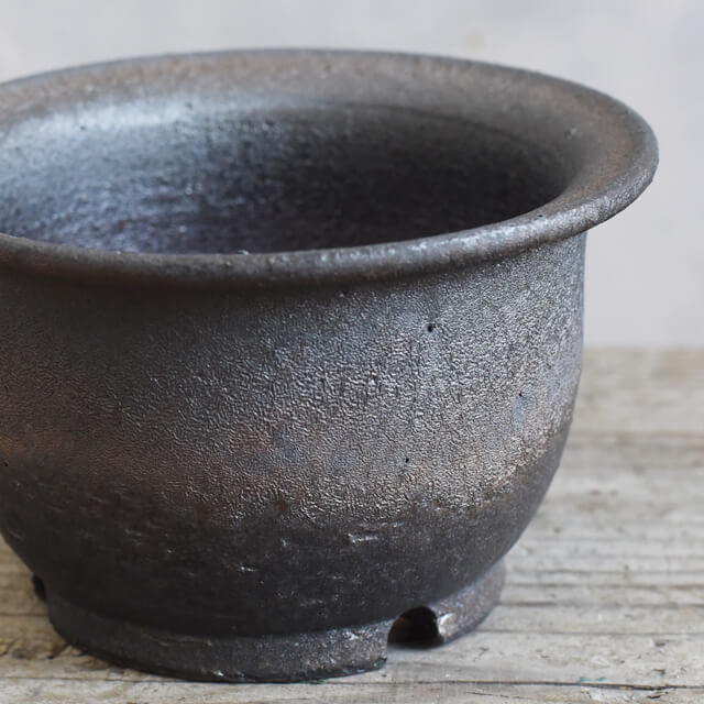 楽天市場】KAMIYAMA -金彩エン付-【3.5号】11cm×7cm かみ山陶器 植木鉢