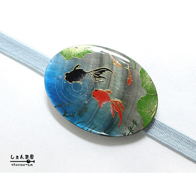 楽天市場】☆限定出品☆涼し気な金魚*近代蒔絵*3ウェイタイプ