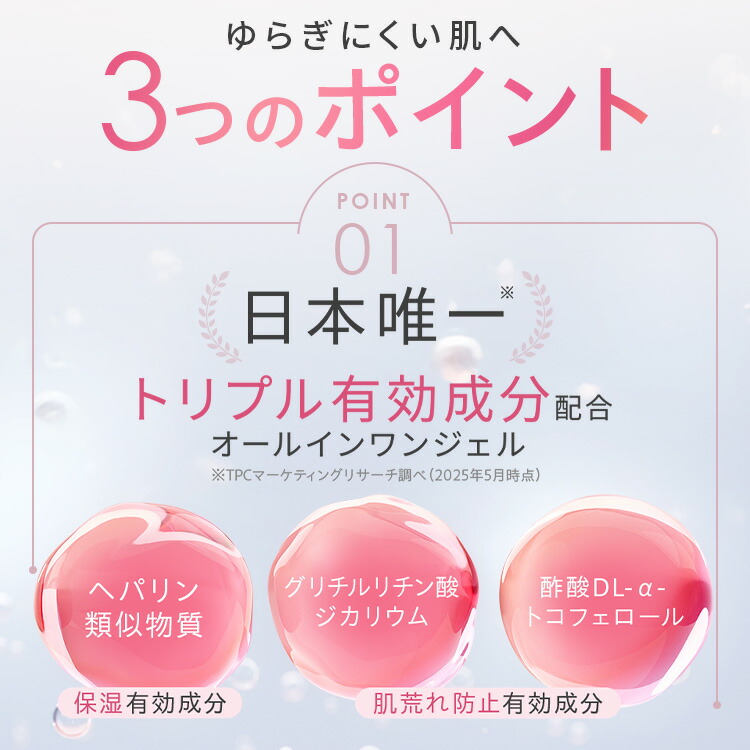 薬用スーパーモイスチャージェル｜パーフェクトワン｜≪公式≫新日本 3