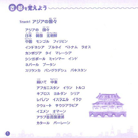 楽天市場】キッズ 歌 国名 ☆七田式(しちだ)CD教材☆ 首都を覚えよう