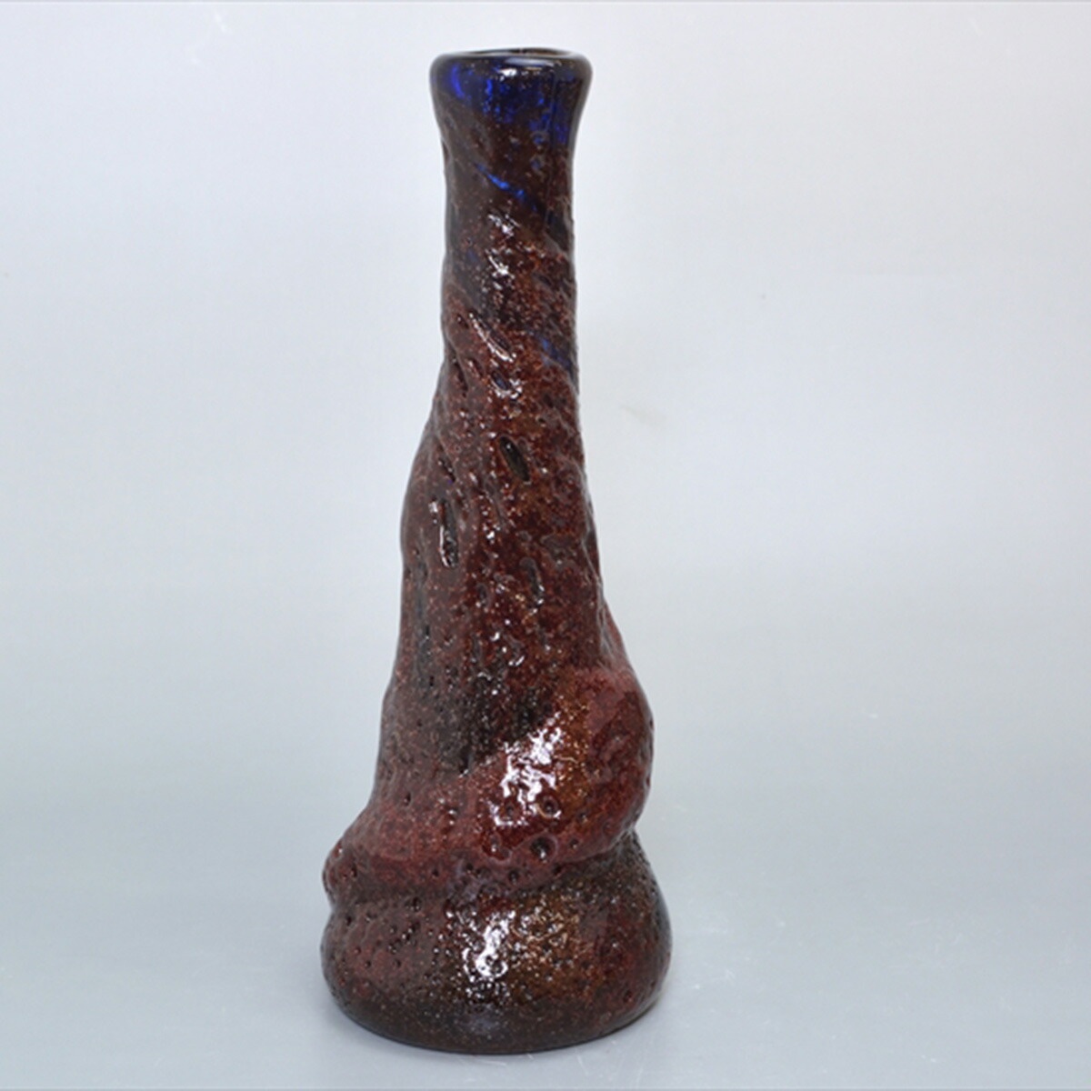 楽天市場】稲嶺盛一郎作 琉球ガラス 紅葉一輪挿し 琉球ガラス花入れ