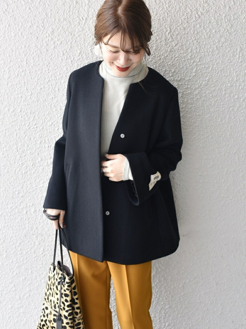 楽天市場】【SALE／30%OFF】SUPER140キーネックショートコート◇ SHIPS