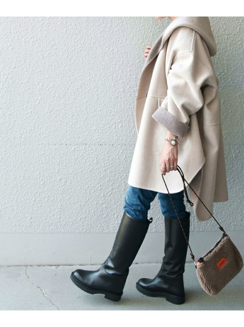 楽天市場】SHIPS any: リバー フーデット ミディ コート SHIPS any