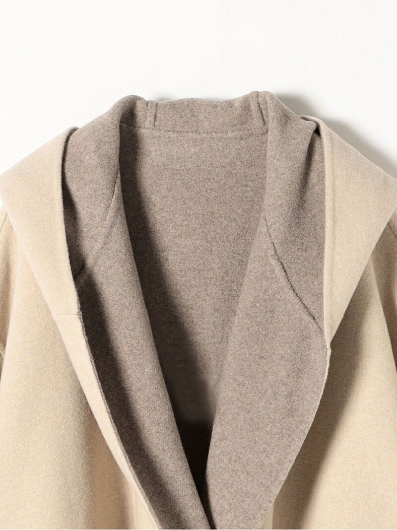 楽天市場】SHIPS any: リバー フーデット ミディ コート SHIPS any