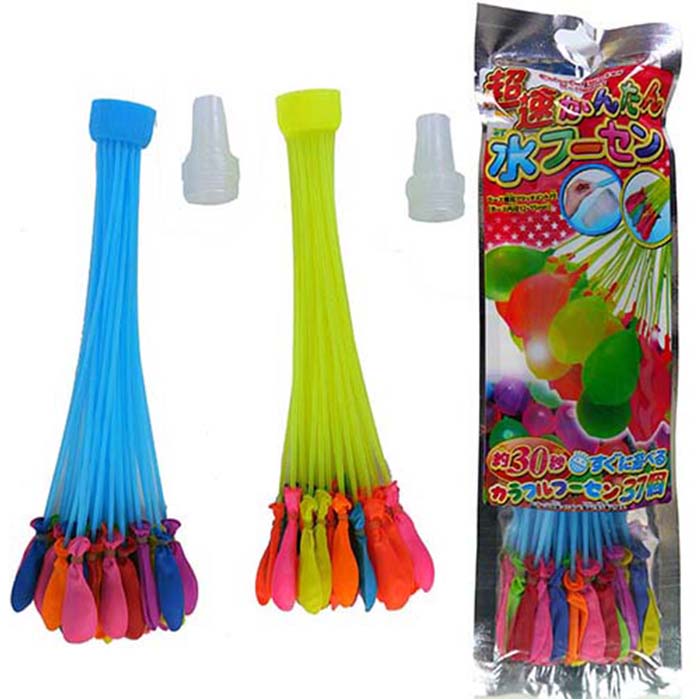 楽天市場】超速かんたん水フーセン【12個入り】ふうせん 風船 水風船