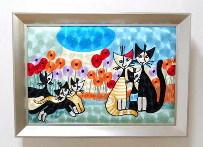 楽天市場】ロジーナ 猫（絵画｜アート・美術品・骨董品・民芸品