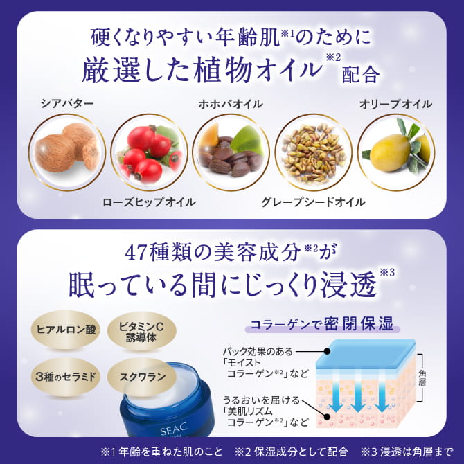 楽天市場】世田谷自然食品 SEAC (シーク) オールインワン 朝夜セット