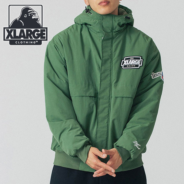 楽天市場】エクストララージ XLARGE ナイロン パファージャケット