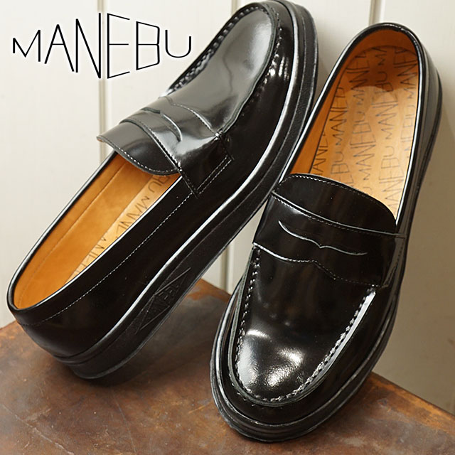 楽天市場】【最大100%ポイントバック】MANEBU マネブ レザーシューズ