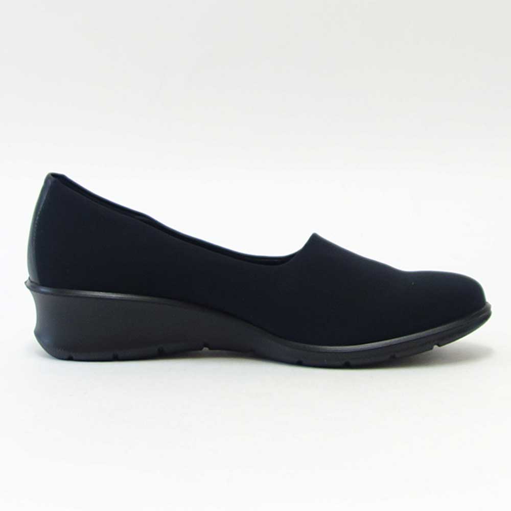 楽天市場】エコー ECCO FELICIA STRETCH SLIP ON ブラック 217043