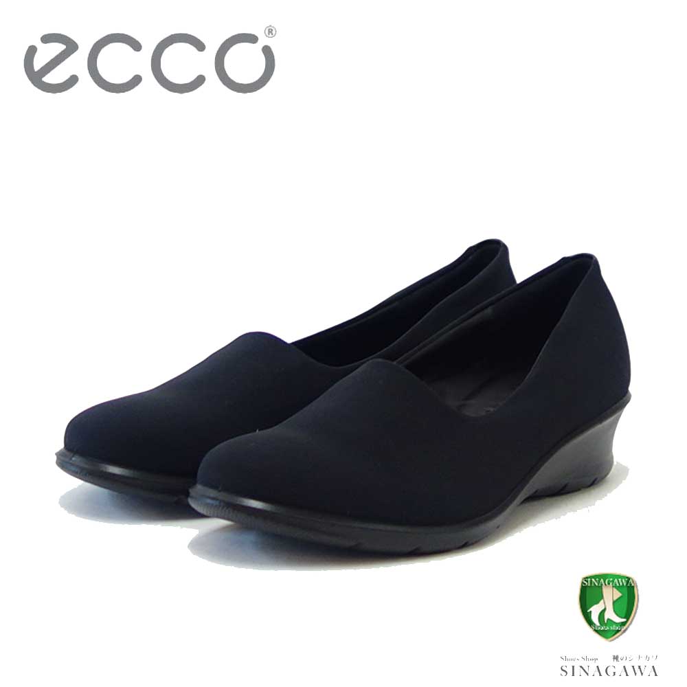 楽天市場】エコー ECCO FELICIA STRETCH SLIP ON ブラック 217043