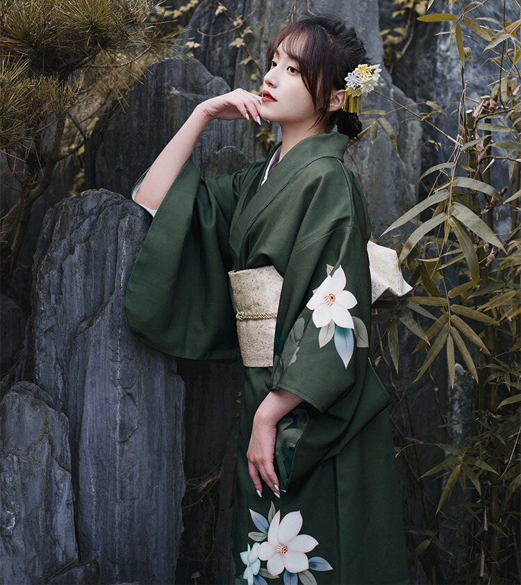 楽天市場】浴衣 緑 浴衣 高校生 浴衣 中学生 浴衣 ドレス 高校生 浴衣