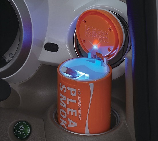 楽天市場】セイワ 車用 灰皿 カラー缶 アッシュ ドリンクホルダー型