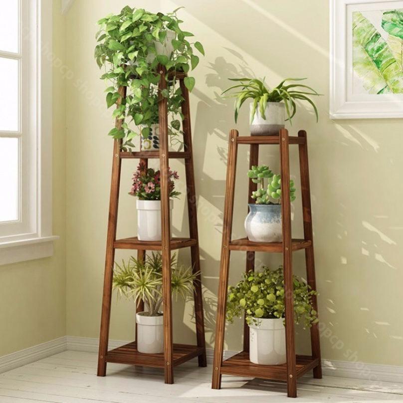 楽天市場】花台 フラワースタンド 木製 天然木 観葉植物 ディスプレイ