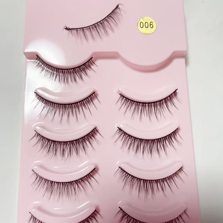 楽天市場】shoppinggo つけまつげ 5ペア入り アイラッシュバリュー