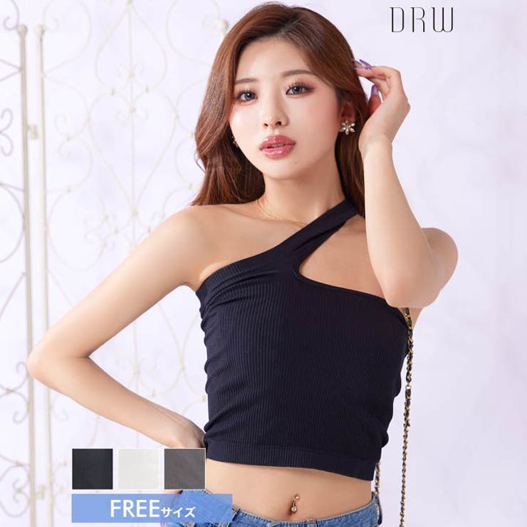 楽天市場】Dazzy キャミソール カップ付き アシンメトリー カット ワン