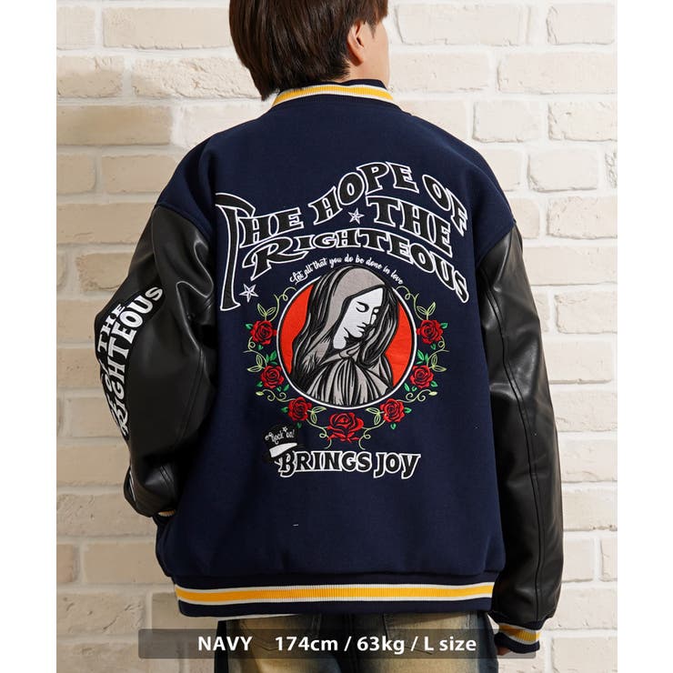 楽天市場】ONE 4 PREMIUM スタジャン レディース バーシティー