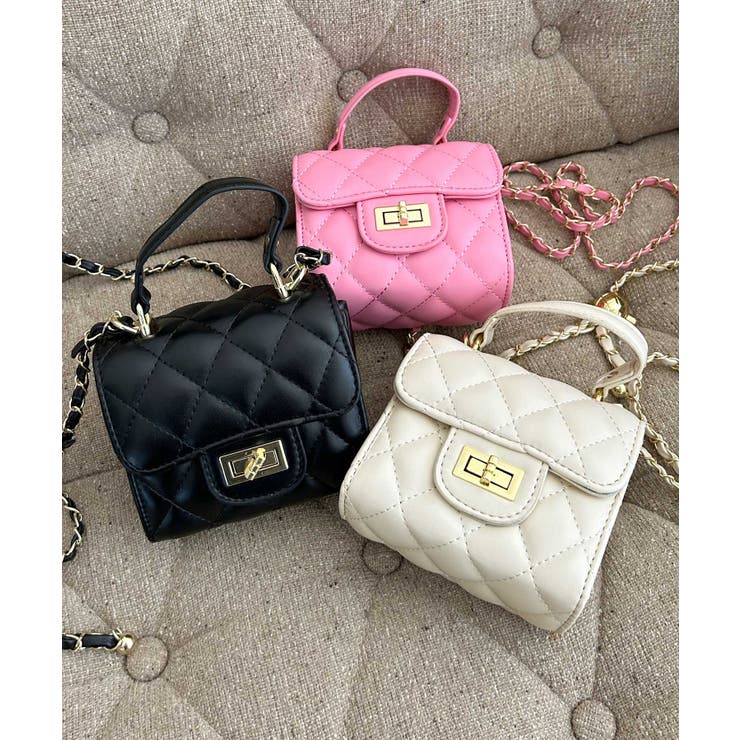 楽天市場】JULIA BOUTIQUE キルティングチェーンミニバッグ [24644