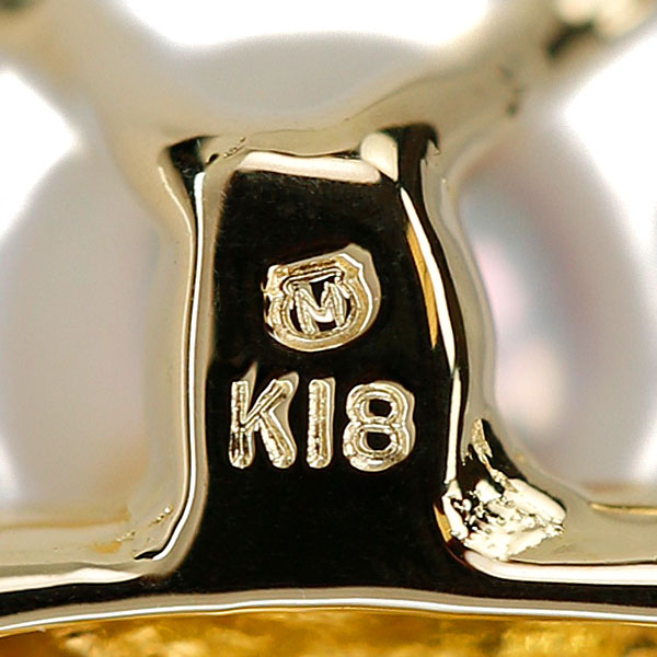 楽天市場】ミキモト アコヤパール ピンブローチ 4.0-4.8mm K18YG 蜂