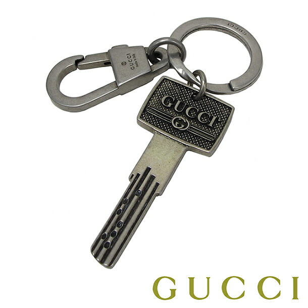 楽天市場】グッチ GUCCI キーホルダー ヴィンテージシルバーカラー