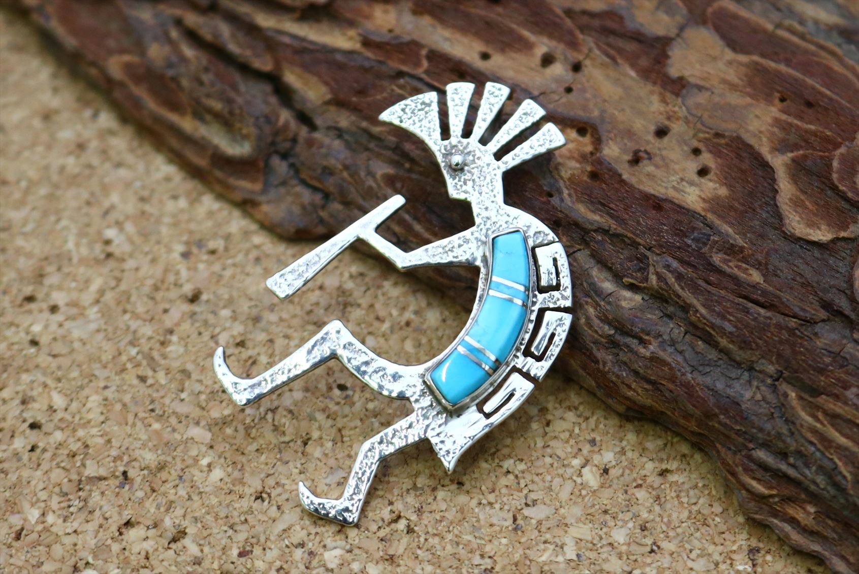 楽天市場】インディアンジュエリー ズニ族 ココペリ トゥファキャスト