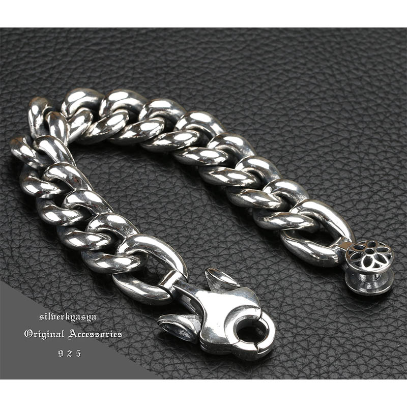 楽天市場】シルバー925 桜ブレスレット メンズ さくら サクラ シルバー