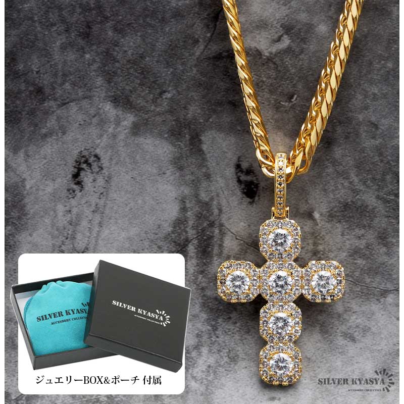 楽天市場】6面カット ダブル喜平ネックレス 18k gp メンズ ステンレス