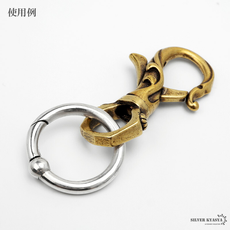楽天市場】シルバー925 キーリング メンズ カスタム 小物 アクセサリー