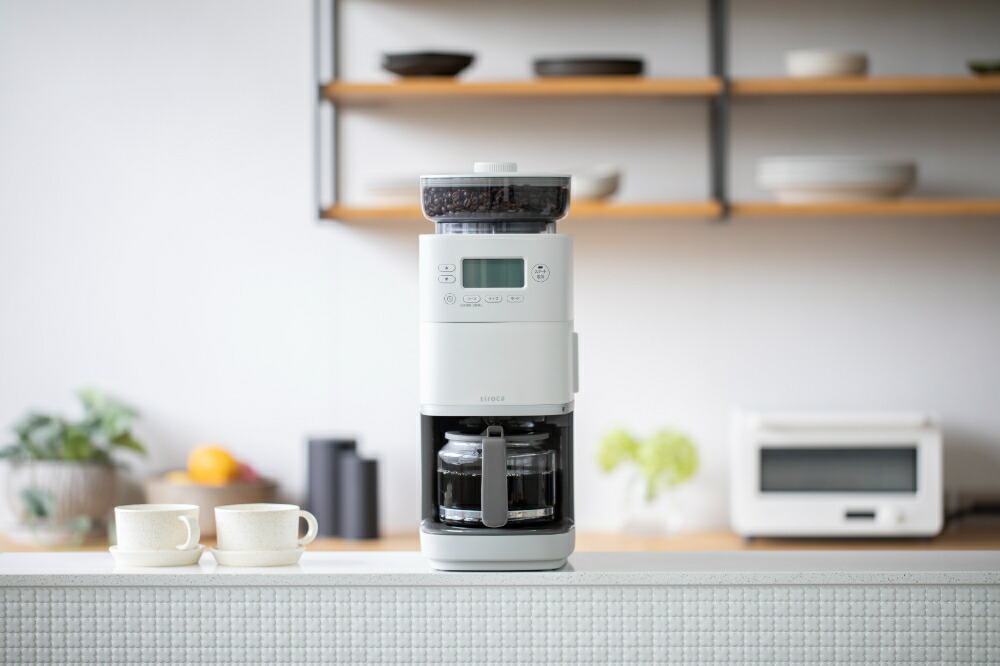 楽天市場】【シロカ公式限定モデル】コーン式全自動コーヒーメーカー