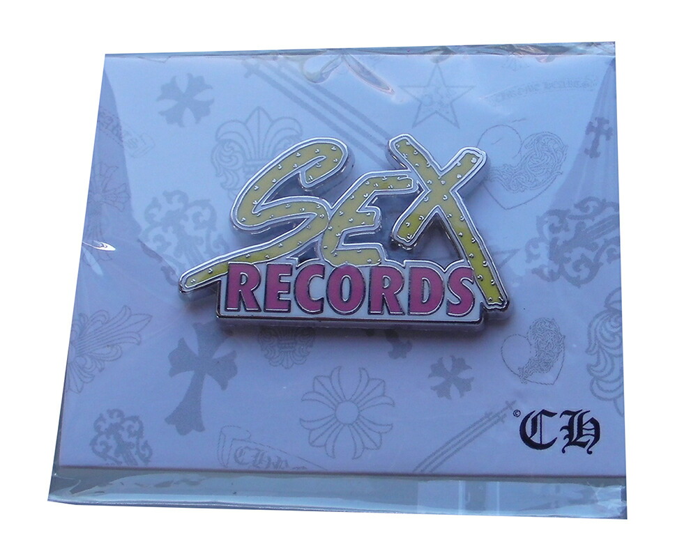 楽天市場】CHROME HEARTS PIN BADGE MATTY BOY SEX RECORDSクロム