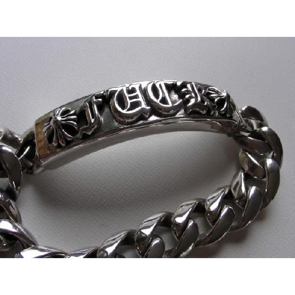 楽天市場】クロムハーツ IDブレスレット FUCK／クラシックチェーン